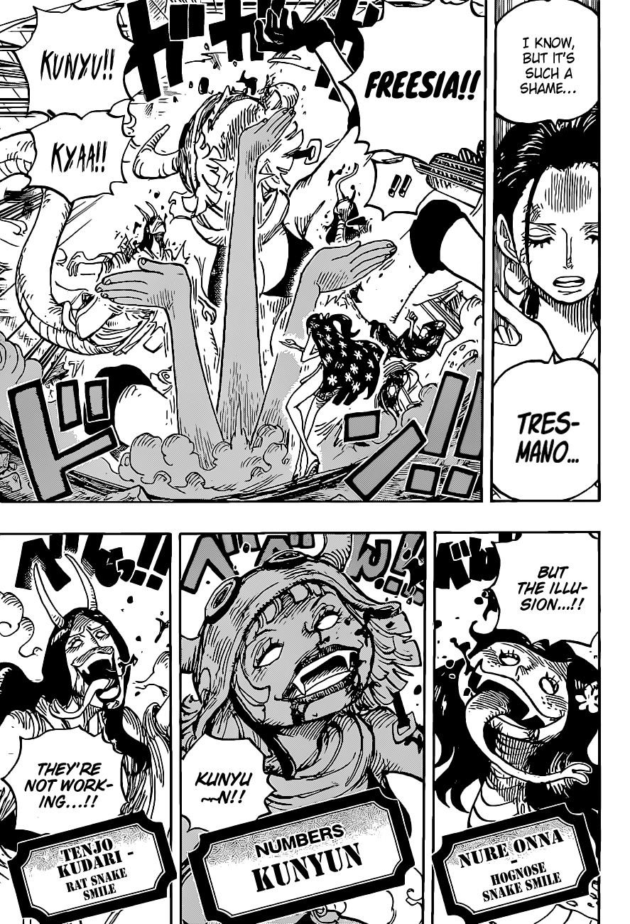 One Piece Chapter 1020 page 7 - Chapter 1020: Robin vs. Black Maria