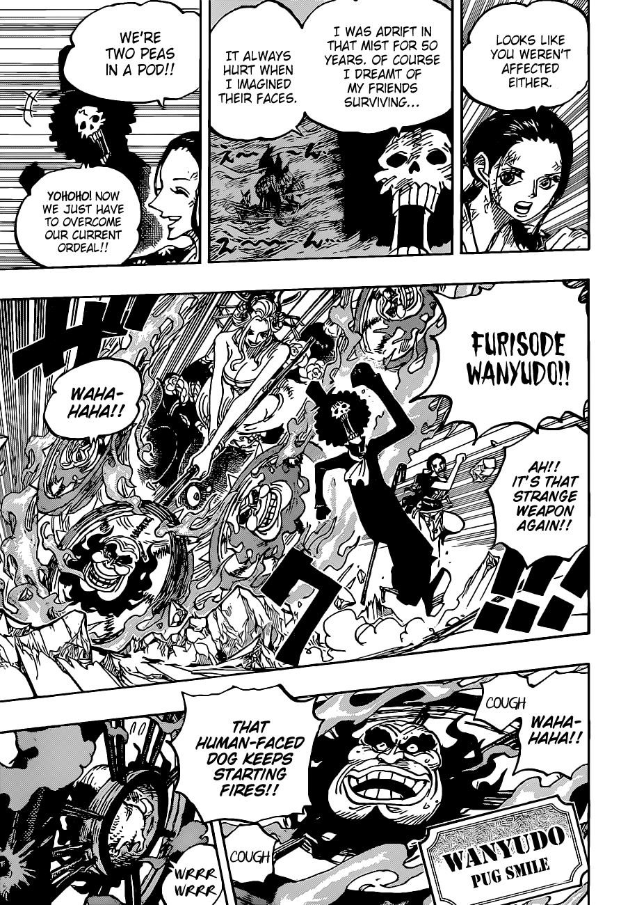 One Piece Chapter 1020 page 9 - Chapter 1020: Robin vs. Black Maria