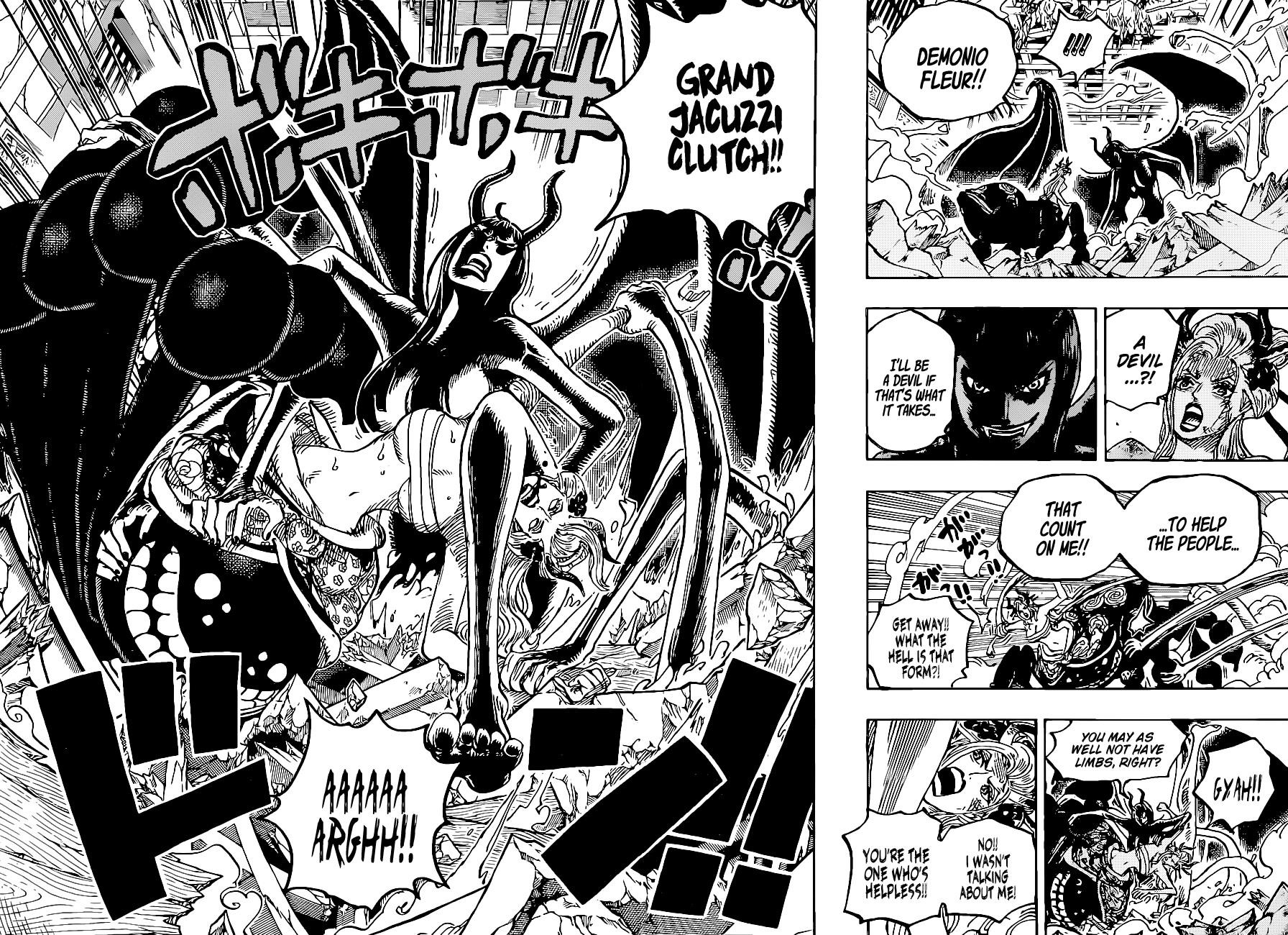 One Piece manga, chapter 1021, page 14 of 20