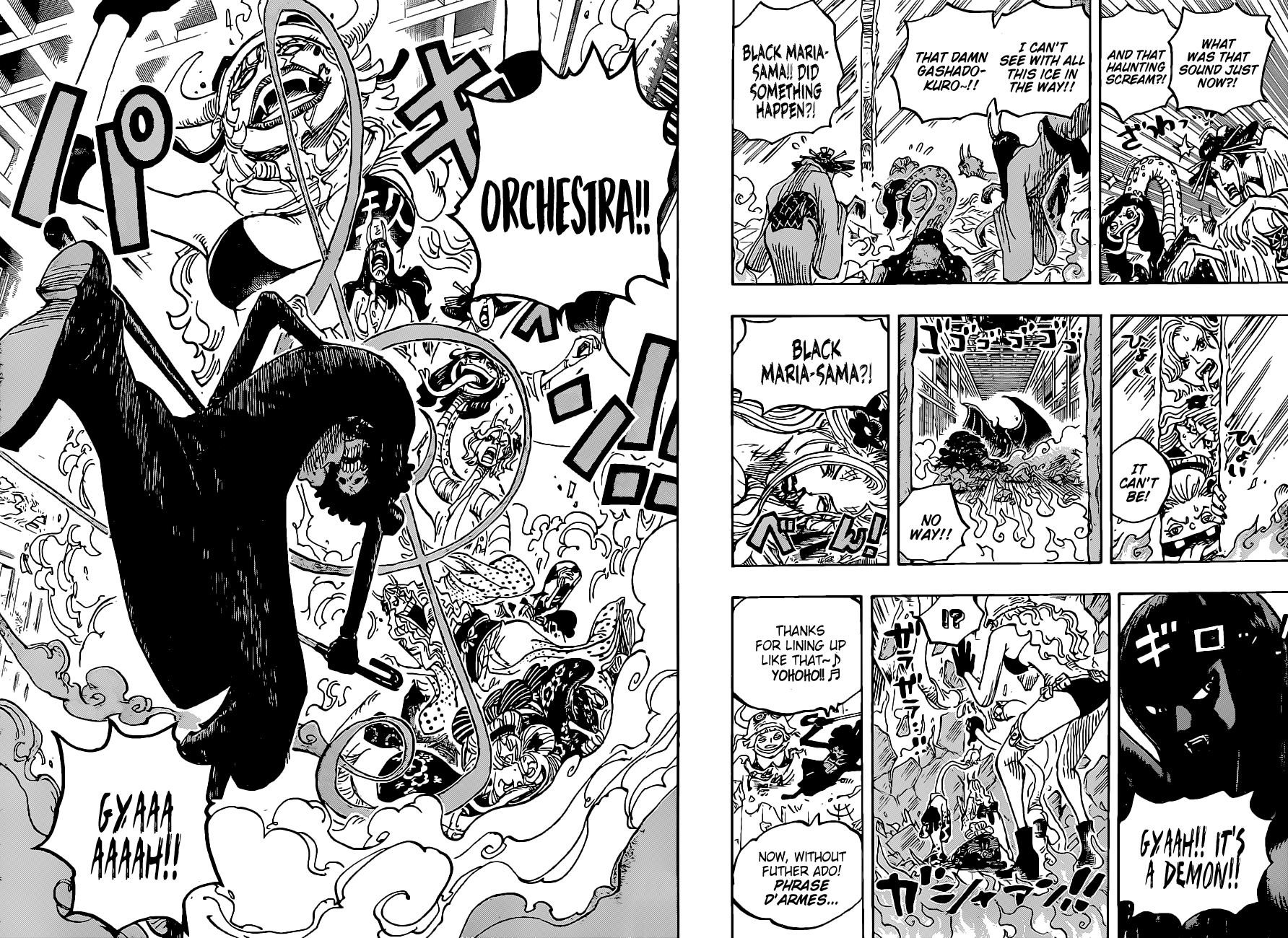 One Piece manga, chapter 1021, page 15 of 20