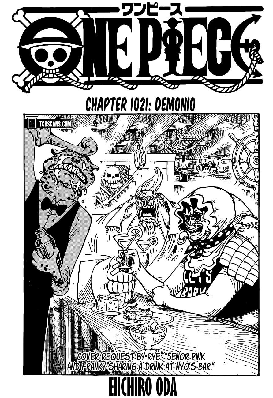One Piece manga, chapter 1021, page 3 of 20