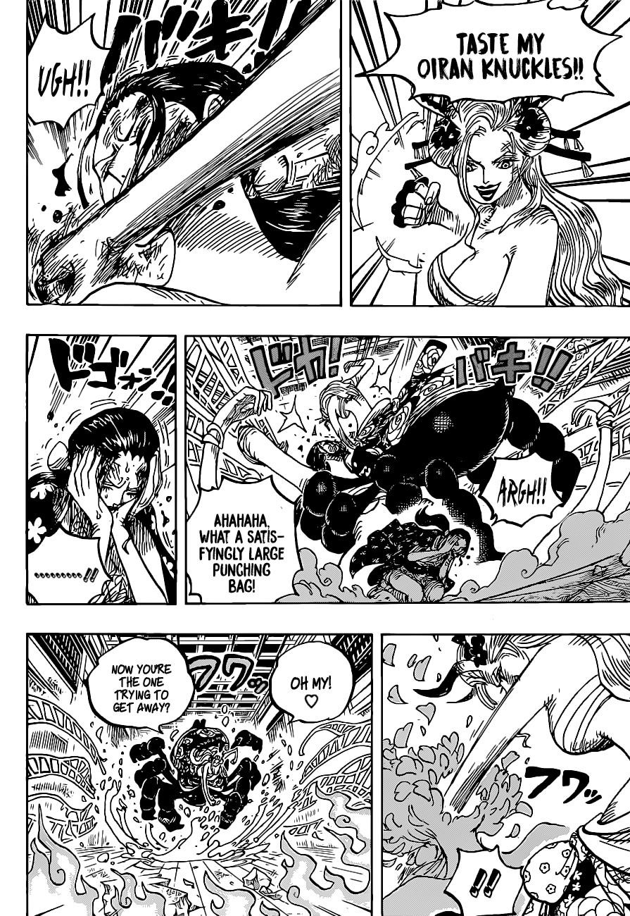 One Piece manga, chapter 1021, page 8 of 20
