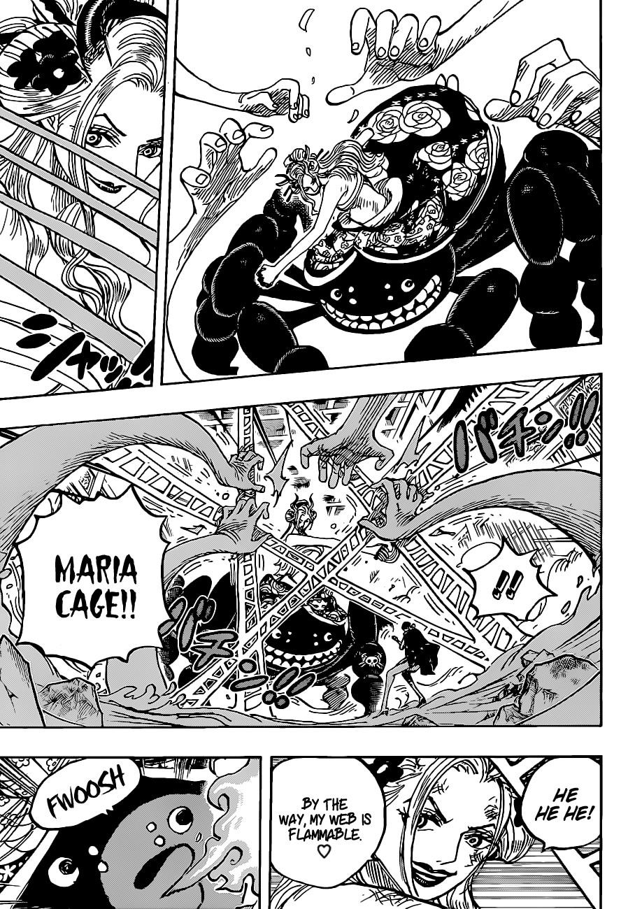 One Piece manga, chapter 1021, page 9 of 20