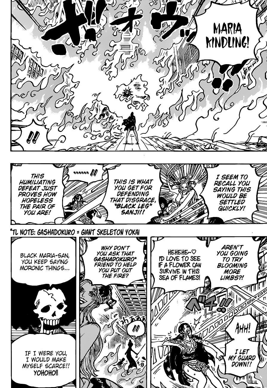 One Piece manga, chapter 1021, page 10 of 20