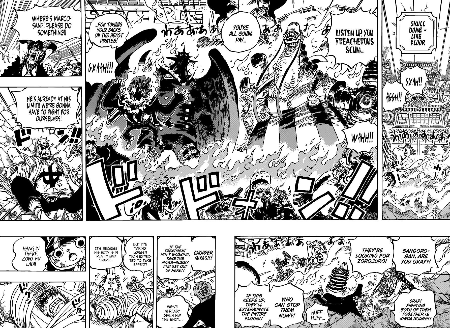 One Piece Chapter 1022 page 10 - Chapter 1022: The Stars Take the Stage