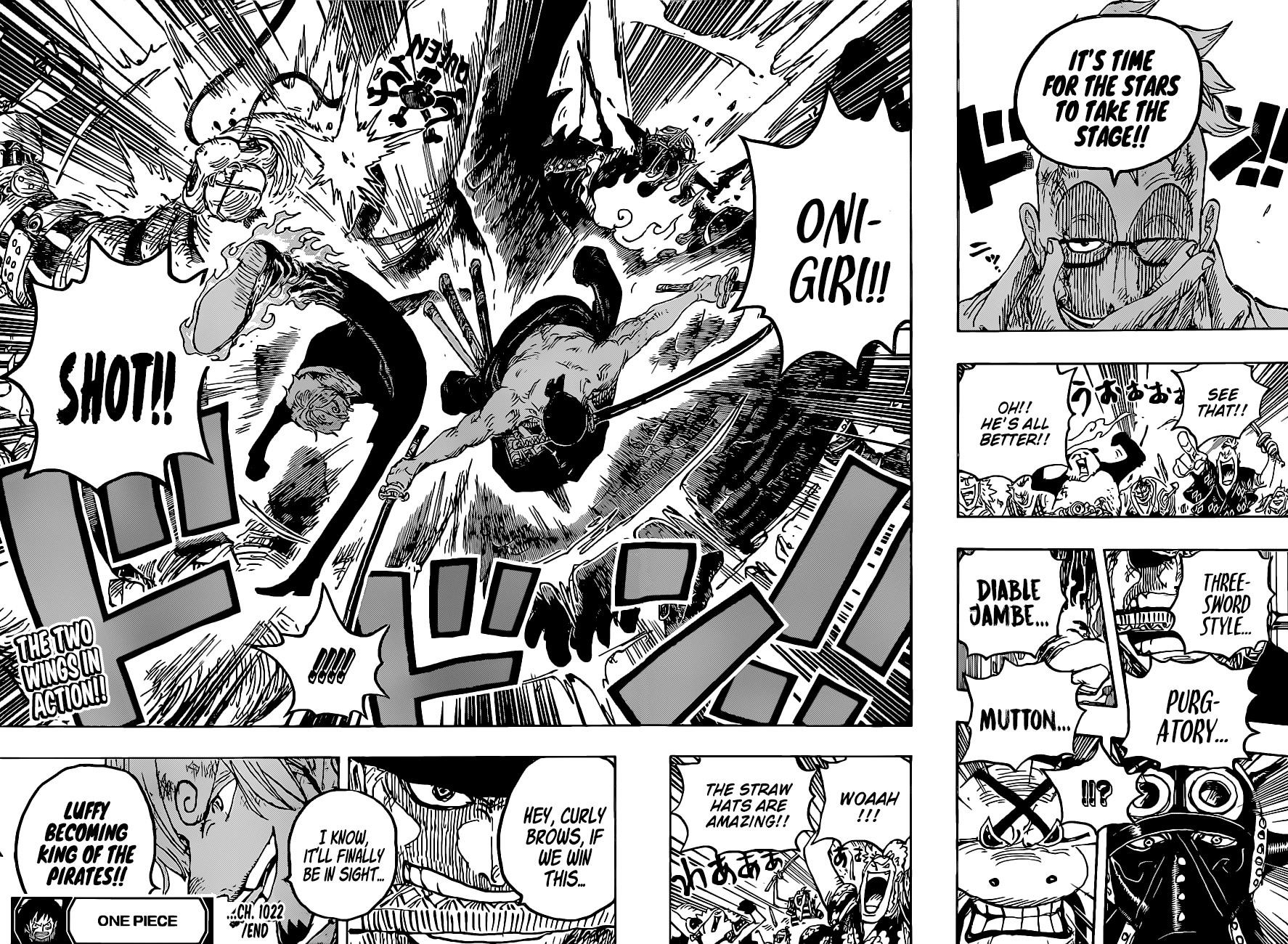 One Piece Chapter 1022 page 15 - Chapter 1022: The Stars Take the Stage