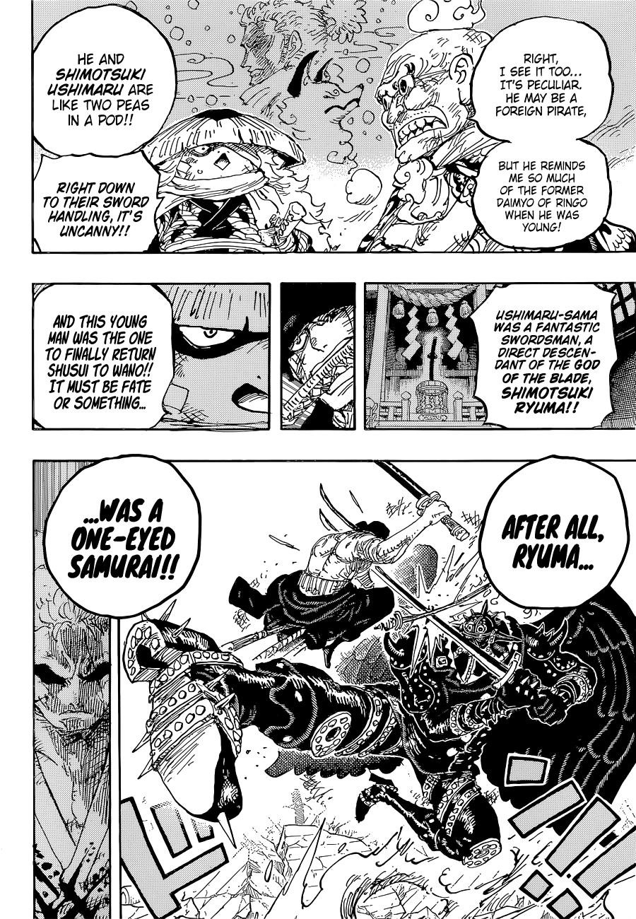 One Piece Chapter 1023 page 11 - Chapter 1023: Two Peas in a Pod