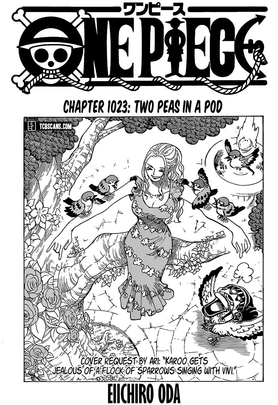One Piece Chapter 1023 page 2 - Chapter 1023: Two Peas in a Pod