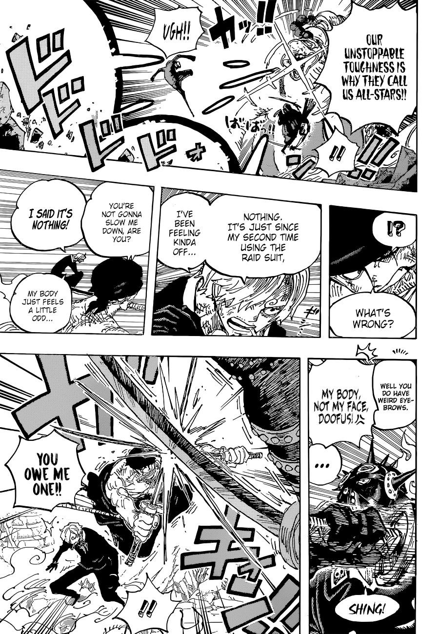 One Piece Chapter 1023 page 6 - Chapter 1023: Two Peas in a Pod