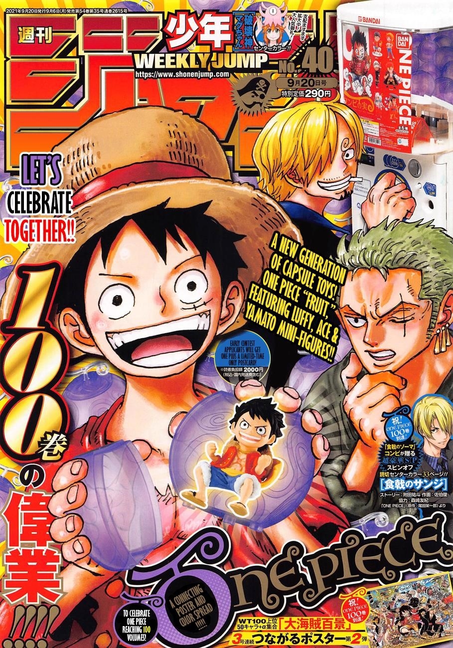 One Piece manga, chapter 1024, page 2 of 23