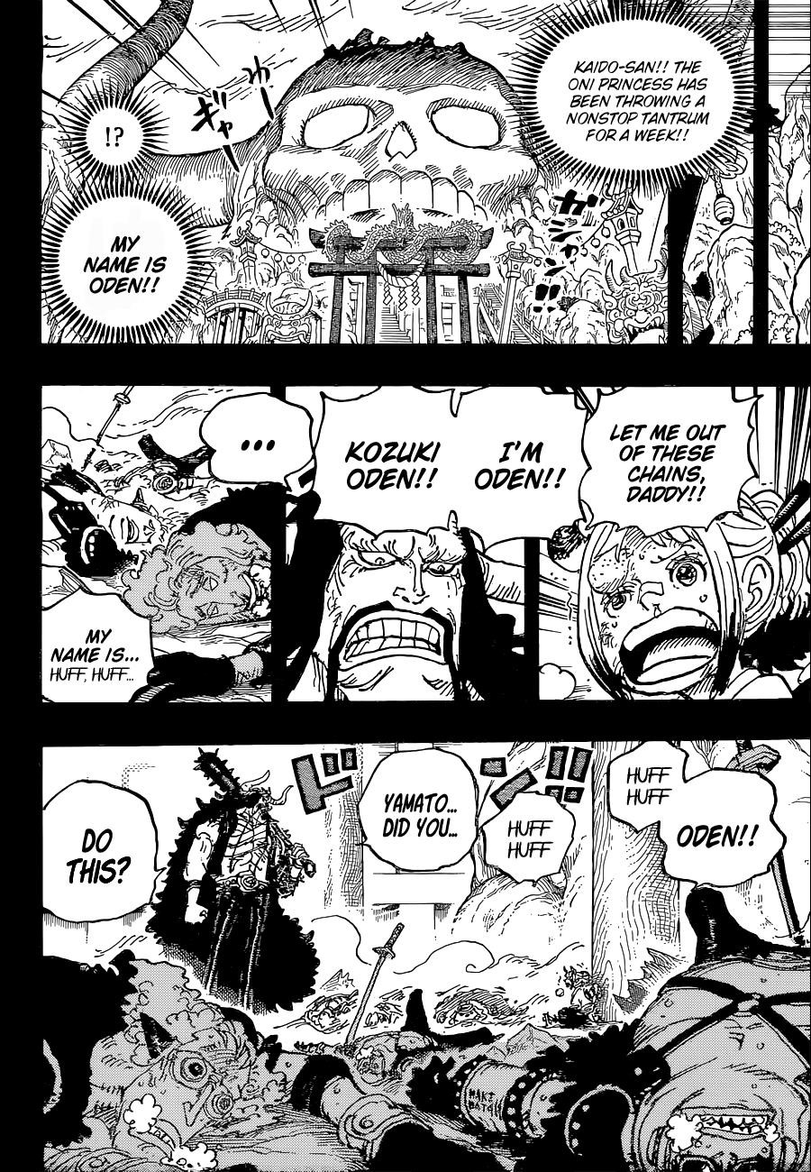 One Piece manga, chapter 1024, page 11 of 23