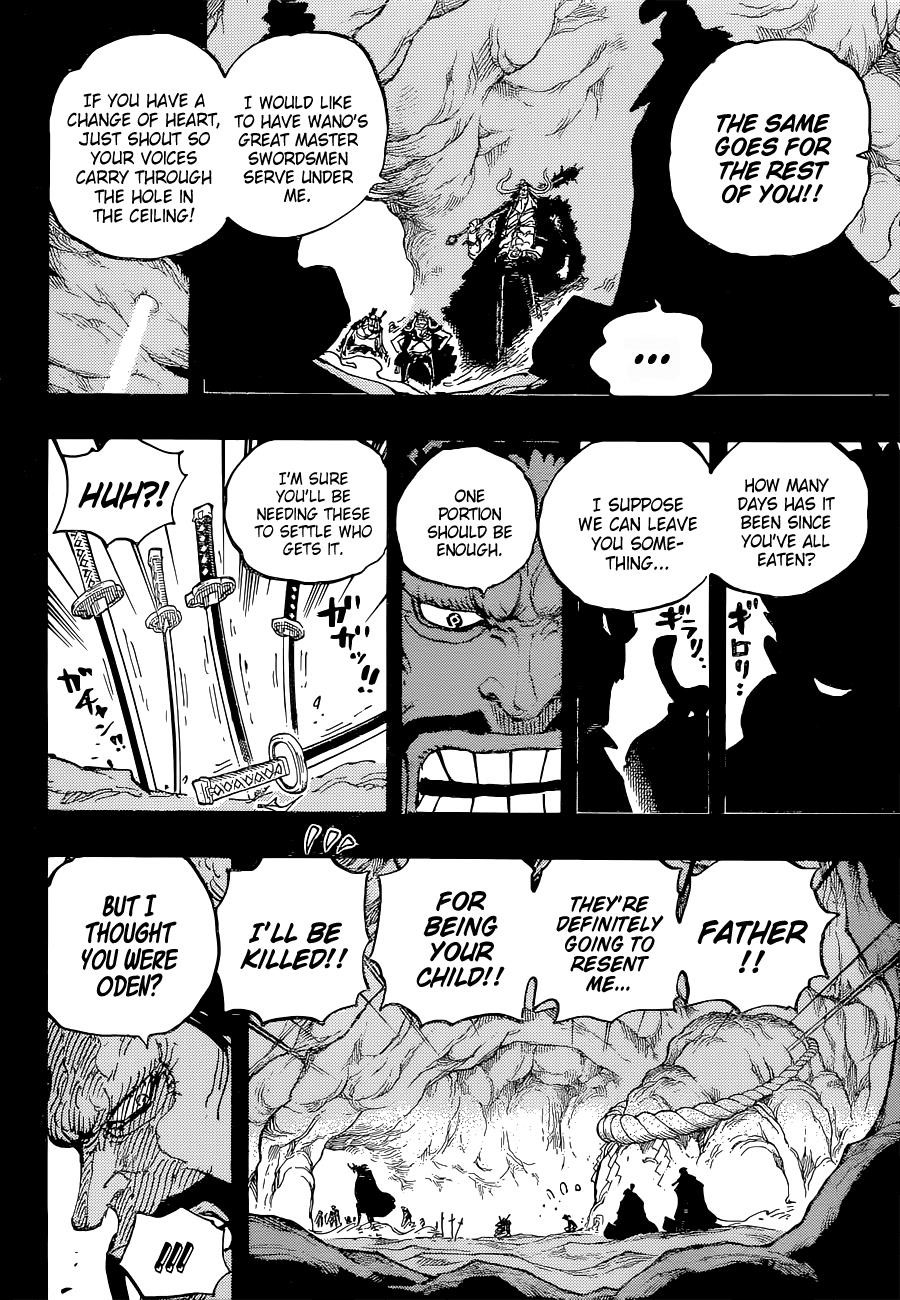 One Piece manga, chapter 1024, page 13 of 23
