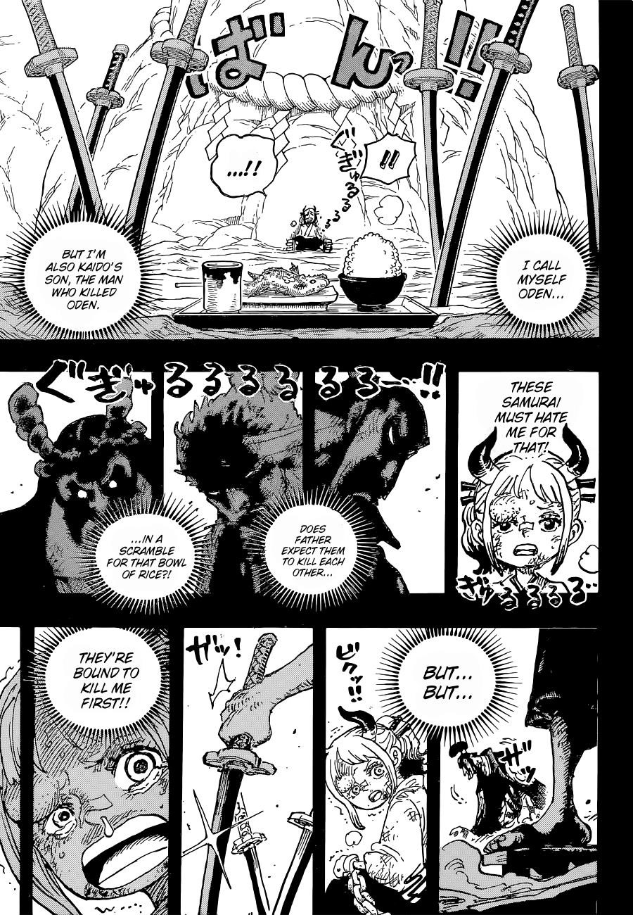 One Piece manga, chapter 1024, page 14 of 23