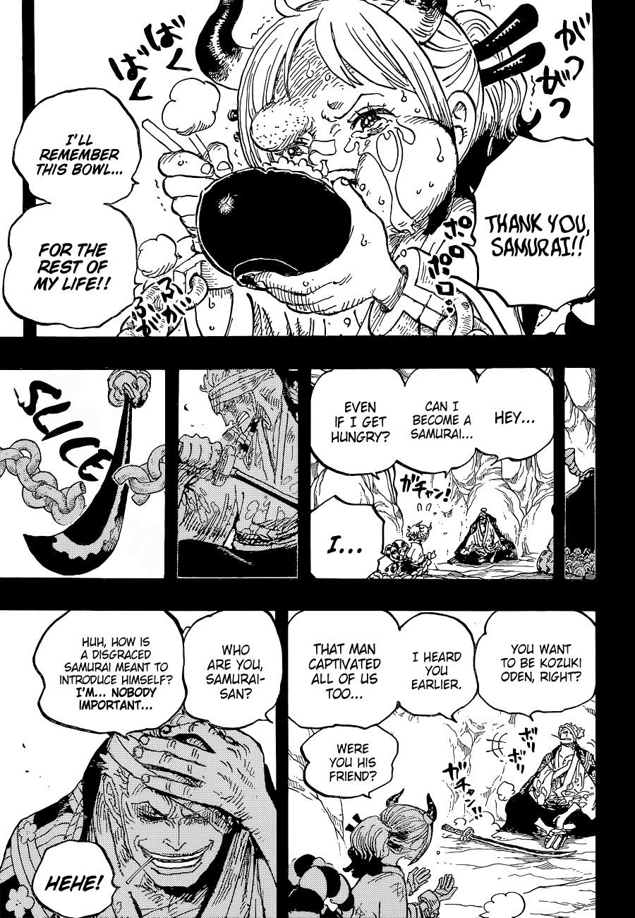 One Piece manga, chapter 1024, page 16 of 23
