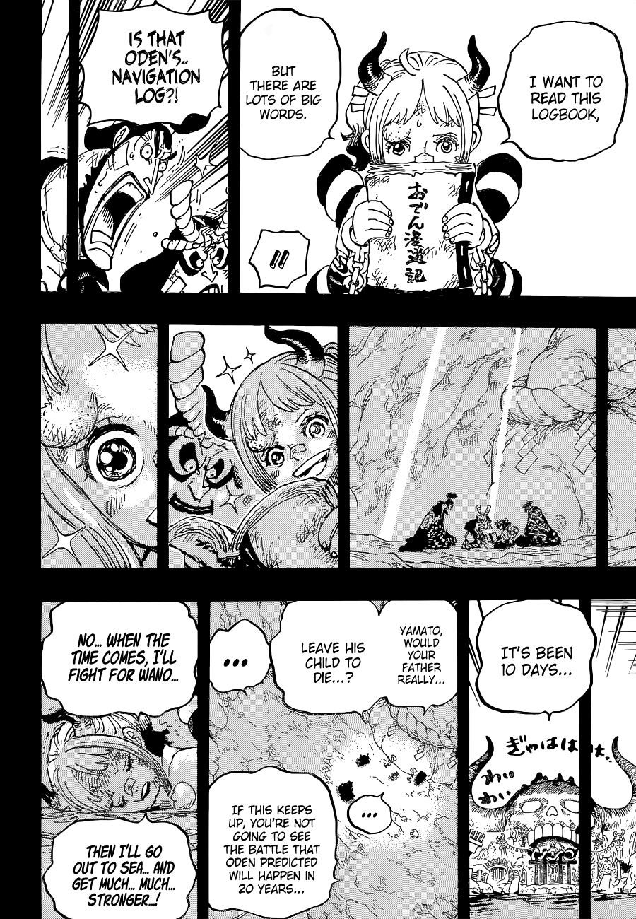 One Piece manga, chapter 1024, page 17 of 23