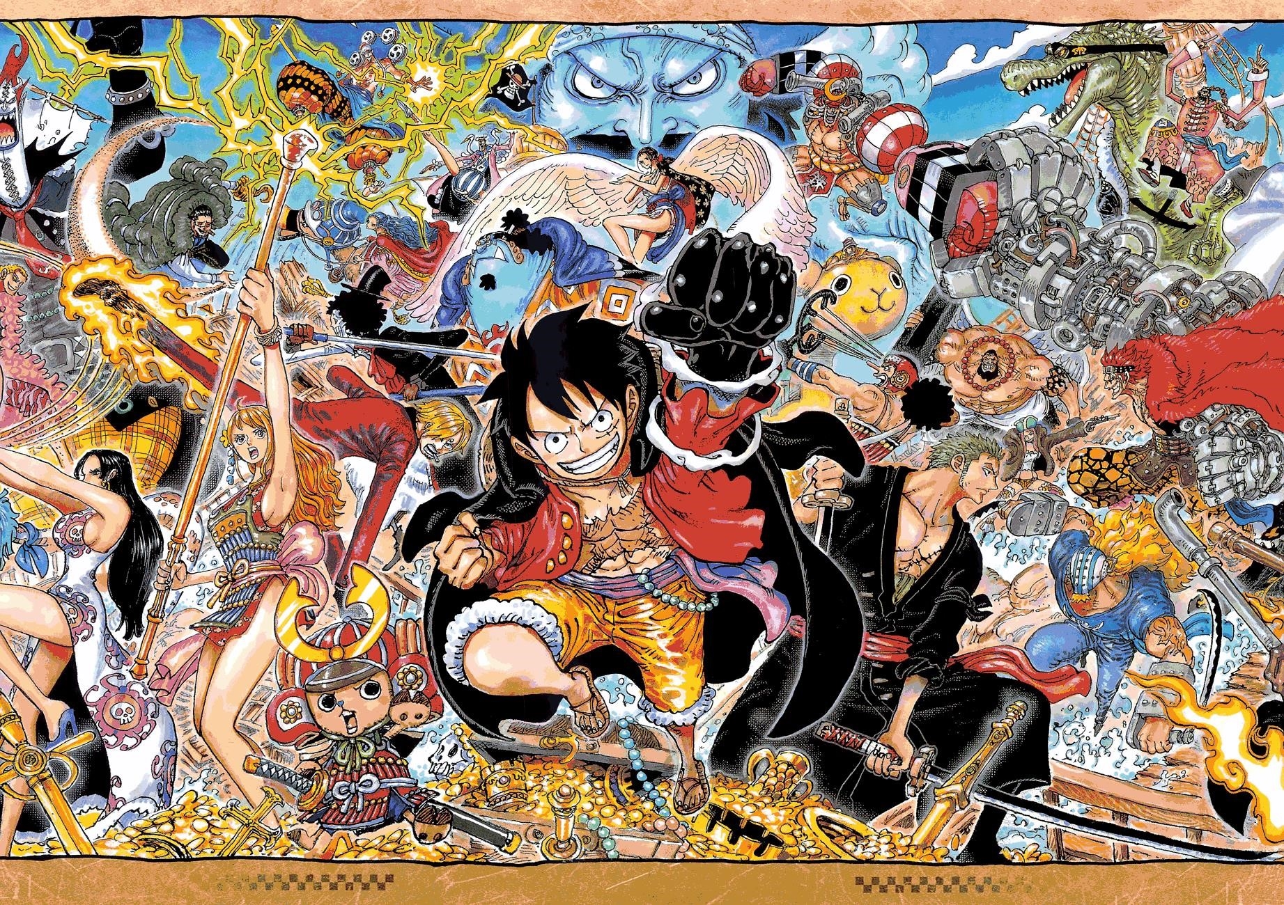 One Piece manga, chapter 1024, page 3 of 23