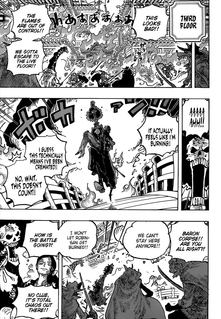 One Piece manga, chapter 1024, page 6 of 23