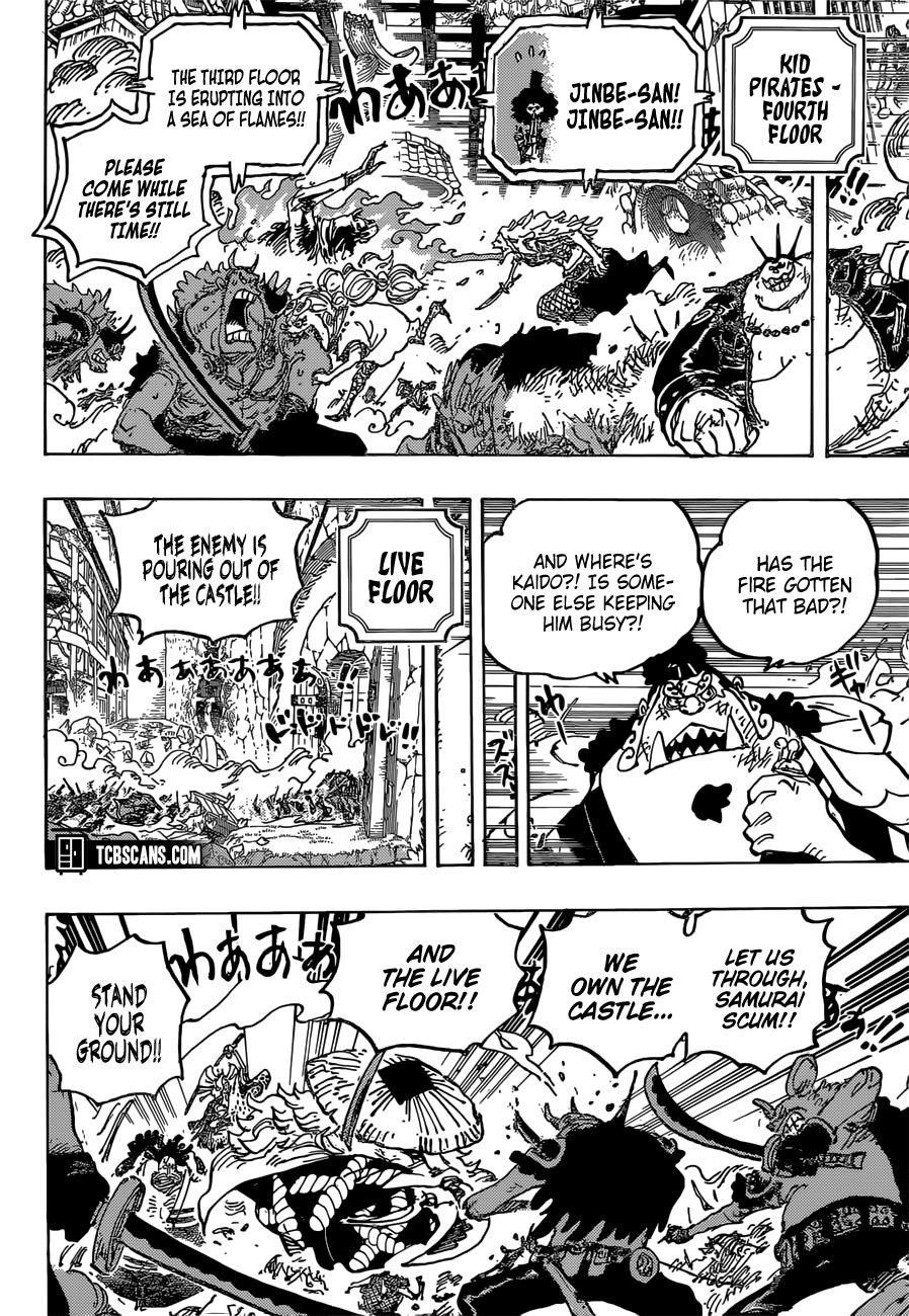One Piece manga, chapter 1024, page 7 of 23