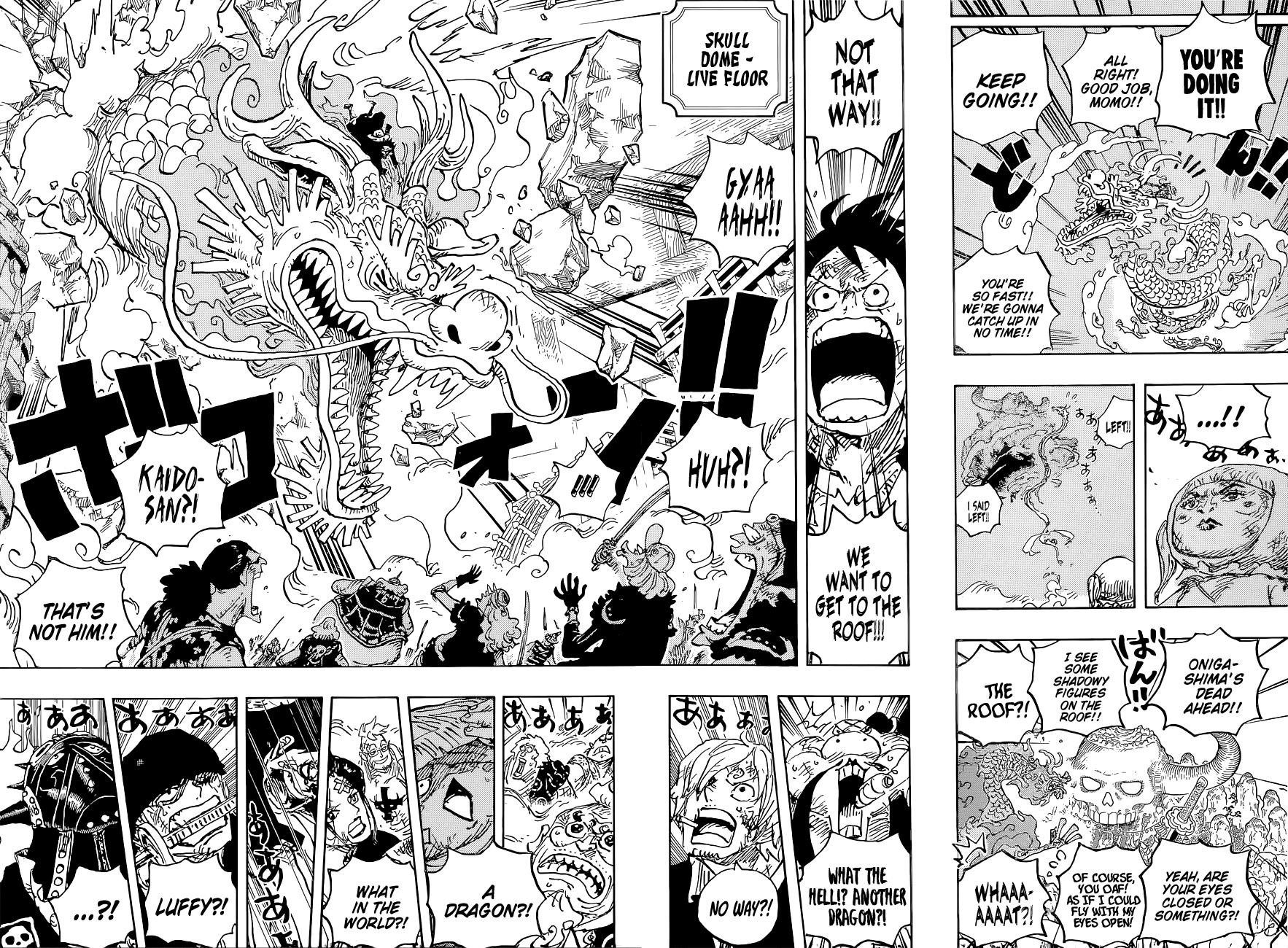 One Piece Chapter 1025 page 10 - Chapter 1025: Twin Dragons Painting
