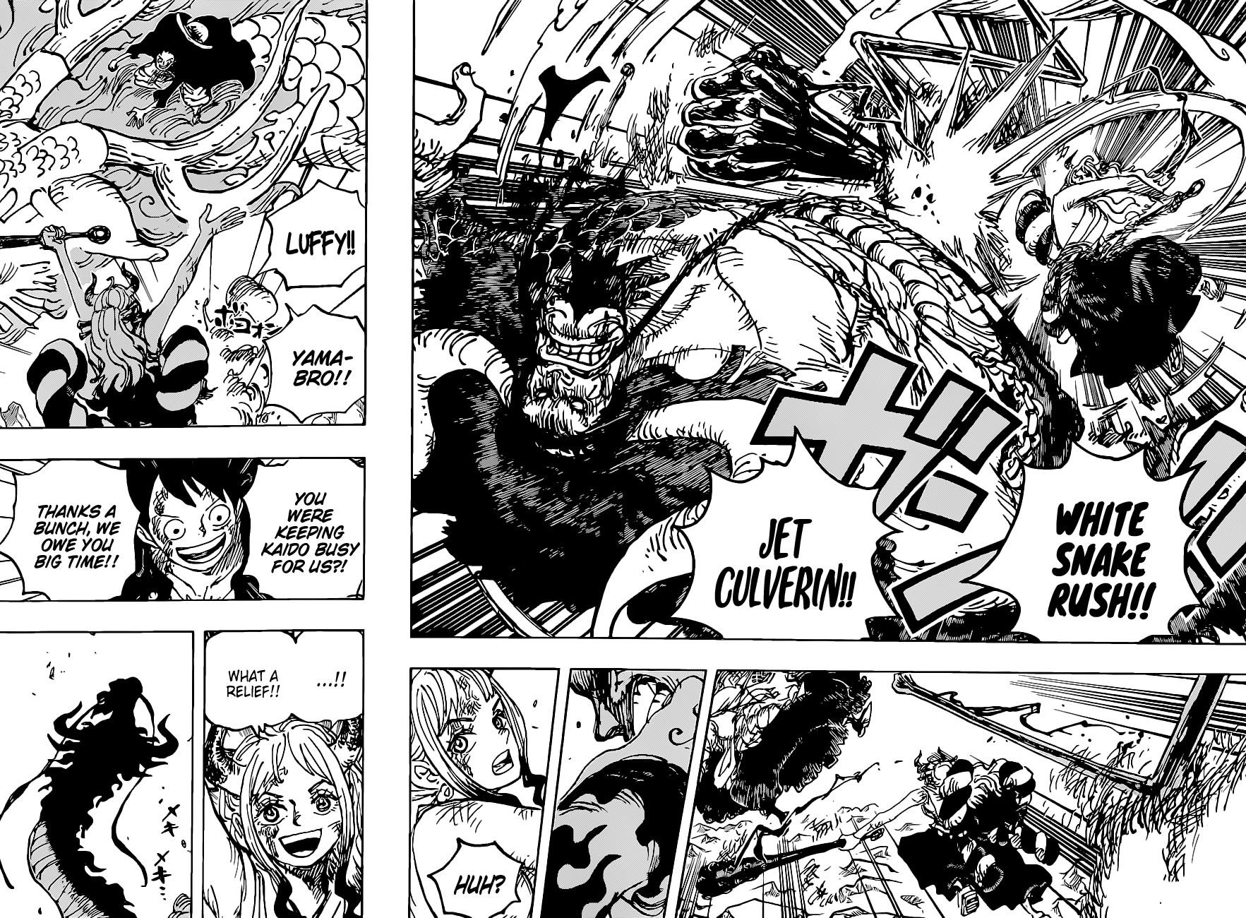 One Piece Chapter 1025 page 15 - Chapter 1025: Twin Dragons Painting
