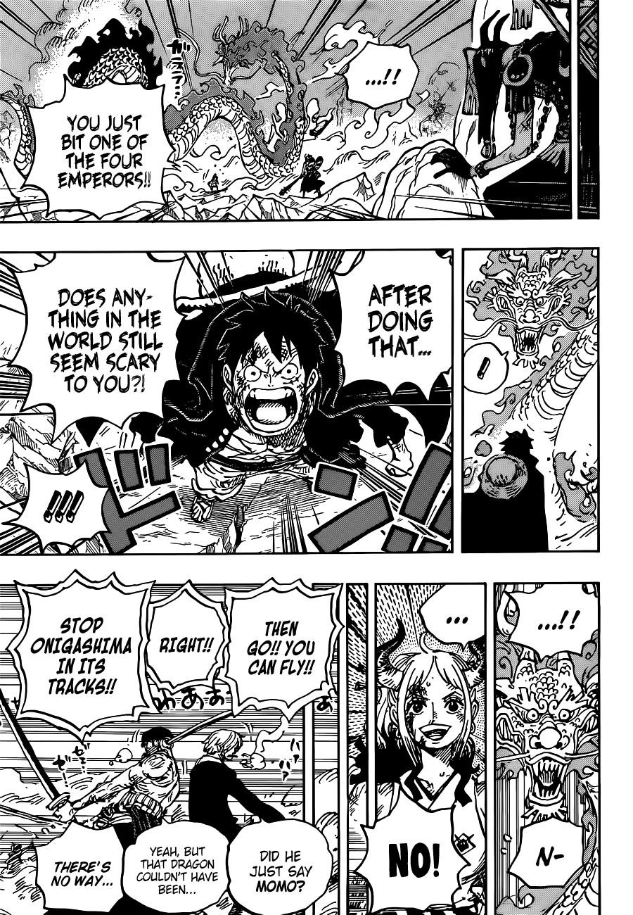 One Piece manga, chapter 1026, page 12 of 19