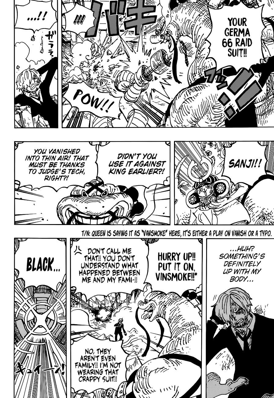 One Piece Chapter 1028 page 10 - Chapter 1028: Brachiojaurus
