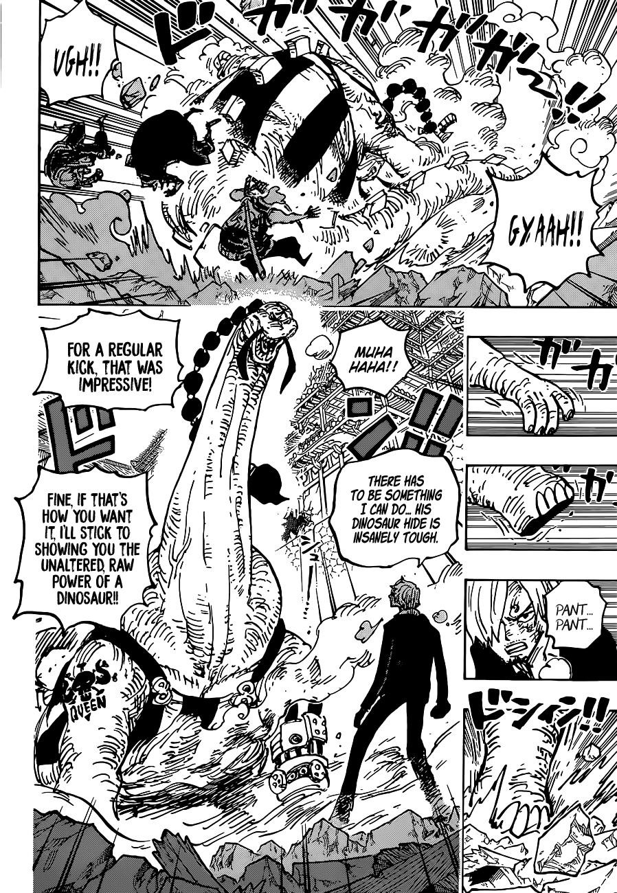 One Piece Chapter 1028 page 12 - Chapter 1028: Brachiojaurus