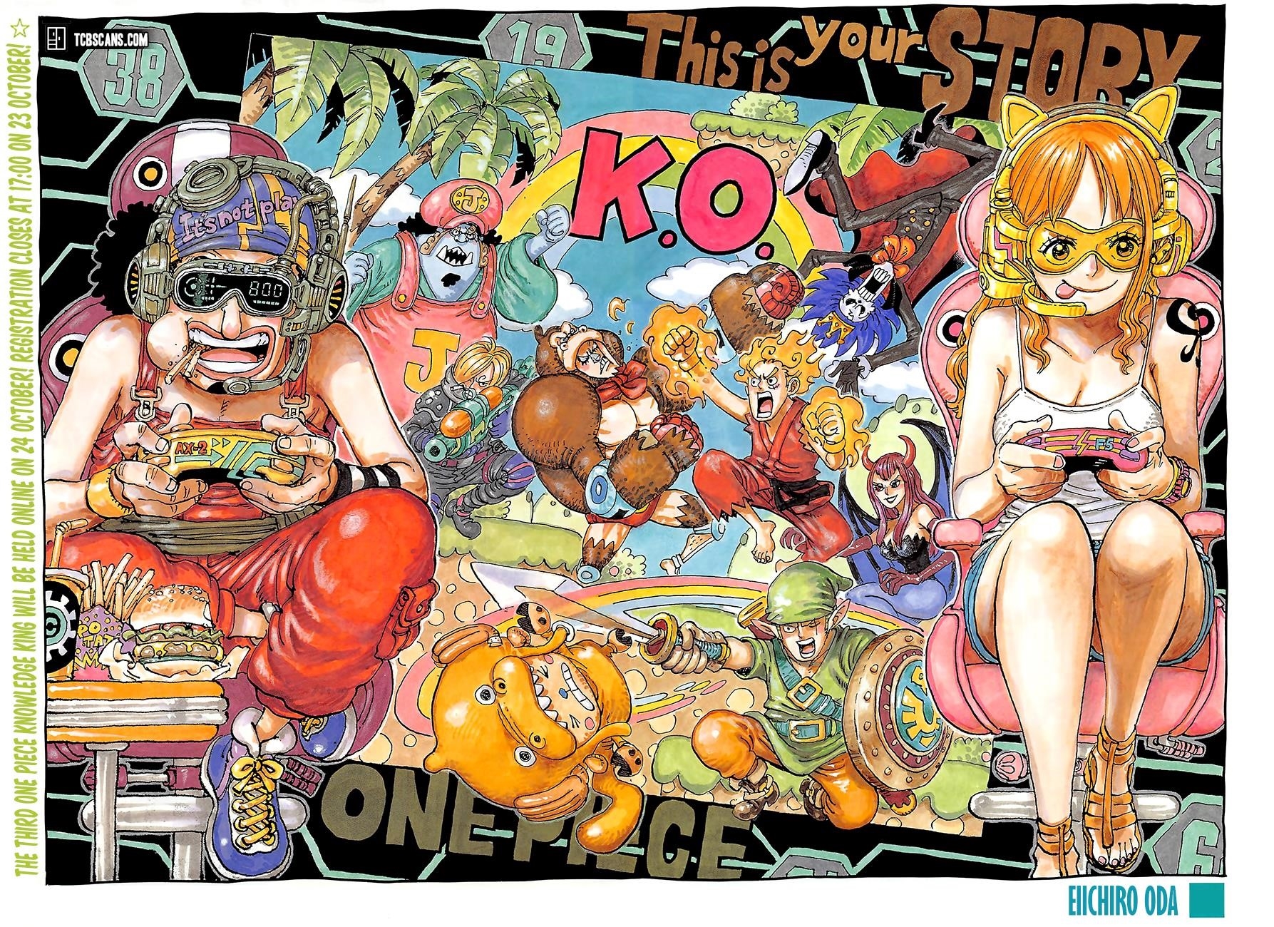 One Piece Chapter 1028 page 2 - Chapter 1028: Brachiojaurus