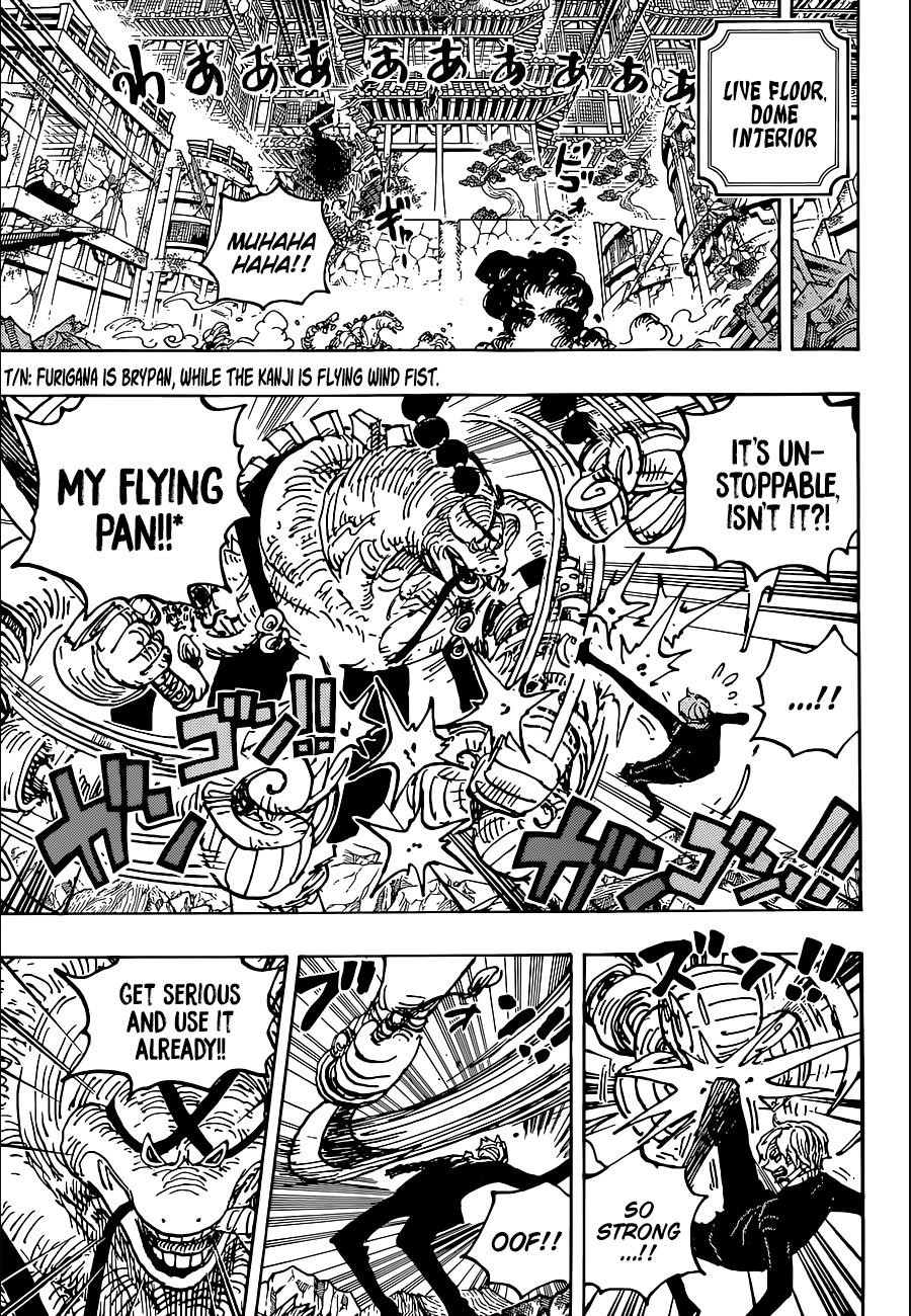 One Piece Chapter 1028 page 9 - Chapter 1028: Brachiojaurus