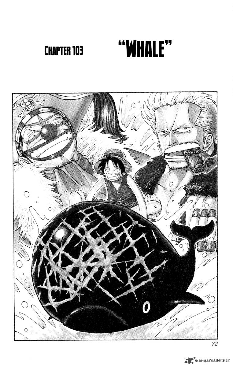 One Piece manga, chapter 103, page 3 of 26