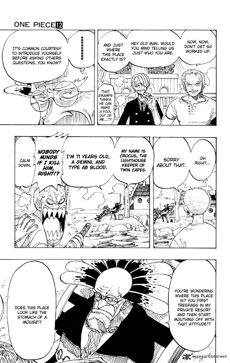 One Piece manga, chapter 103, page 6 of 26