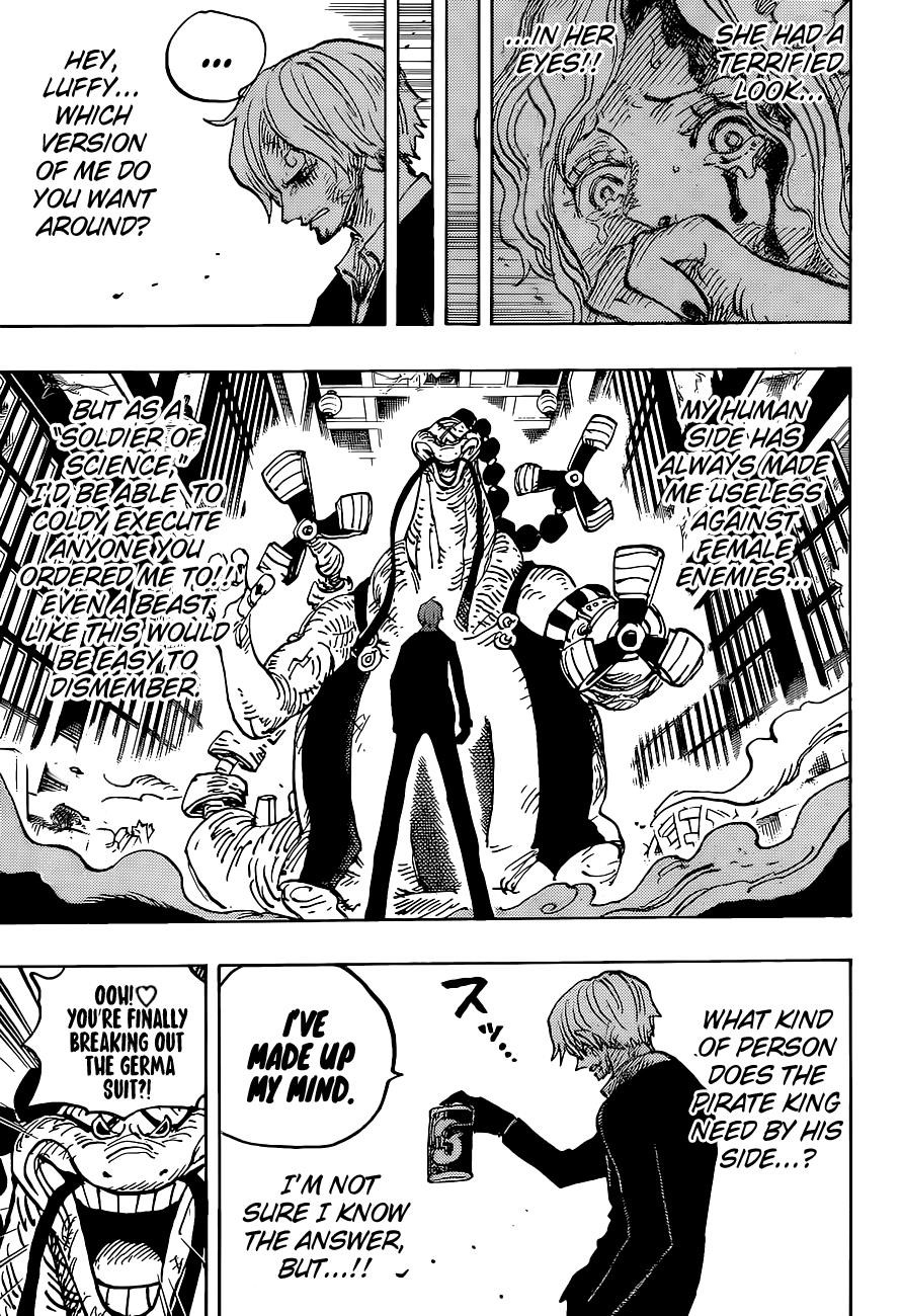 One Piece Chapter 1031 page 14 - Chapter 1031: Warrior of Science