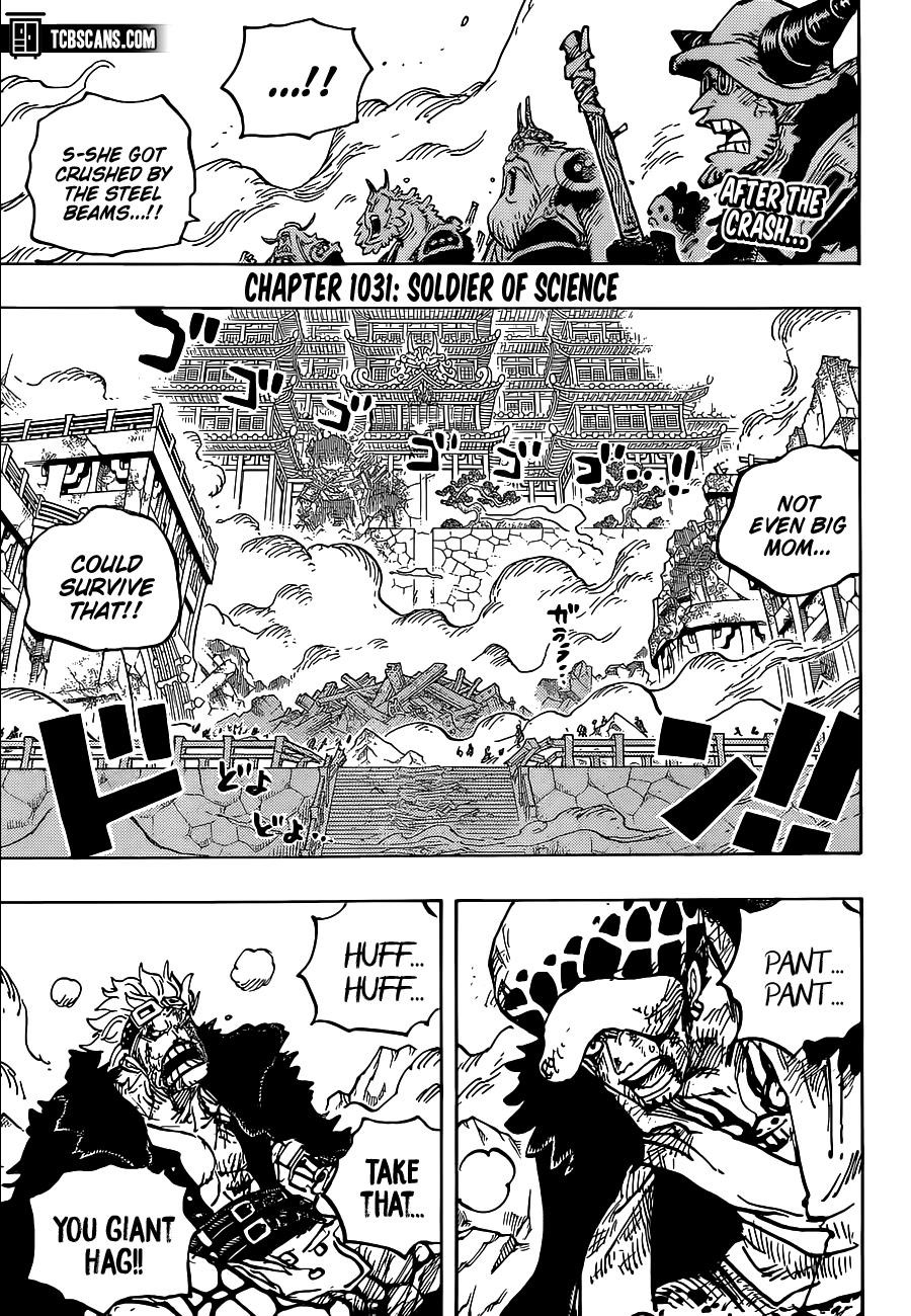 One Piece Chapter 1031 page 3 - Chapter 1031: Warrior of Science
