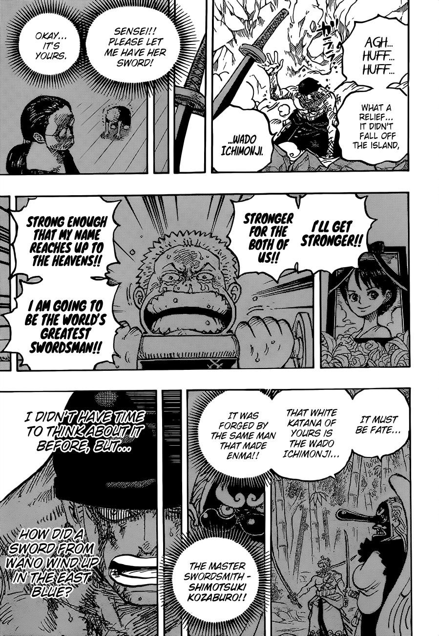 One Piece Chapter 1033 page 9 - Chapter 1033: Shimotsuki Kouzaburou
