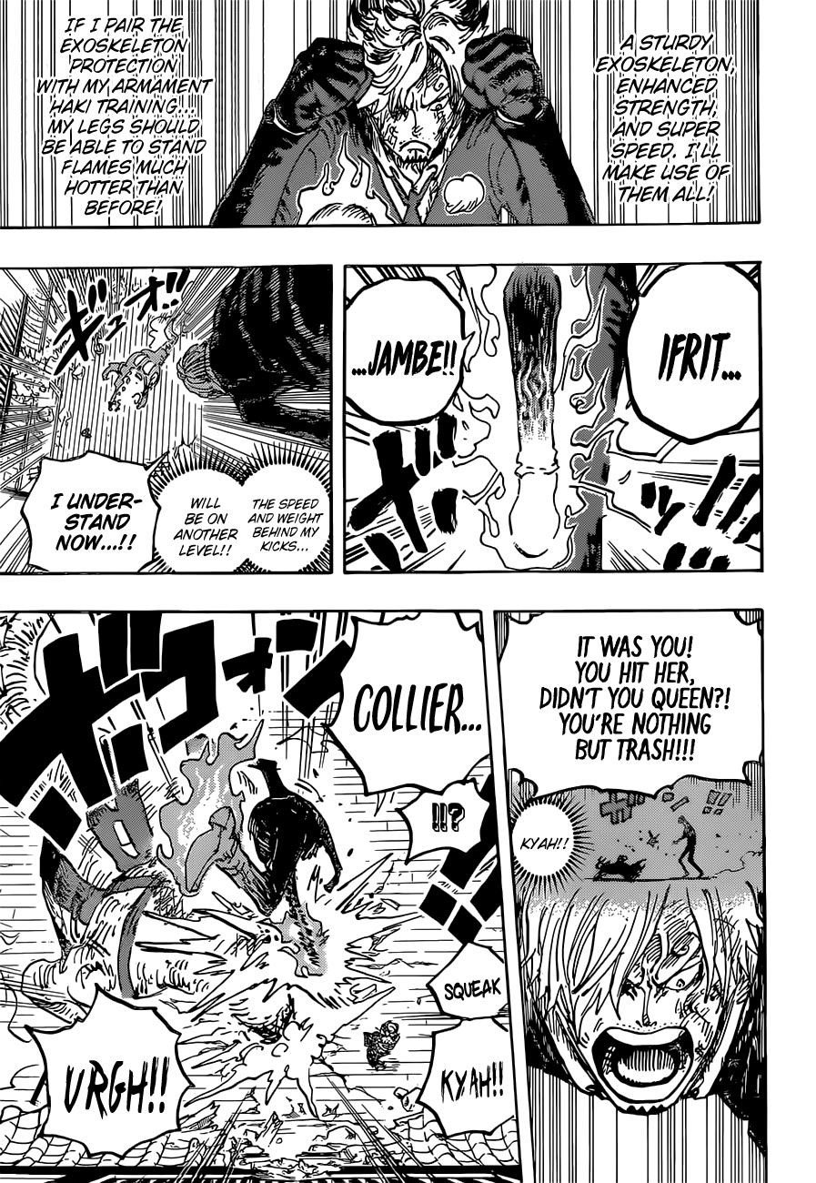 One Piece Chapter 1034 page 12 - Chapter 1034: Sanji vs. Queen