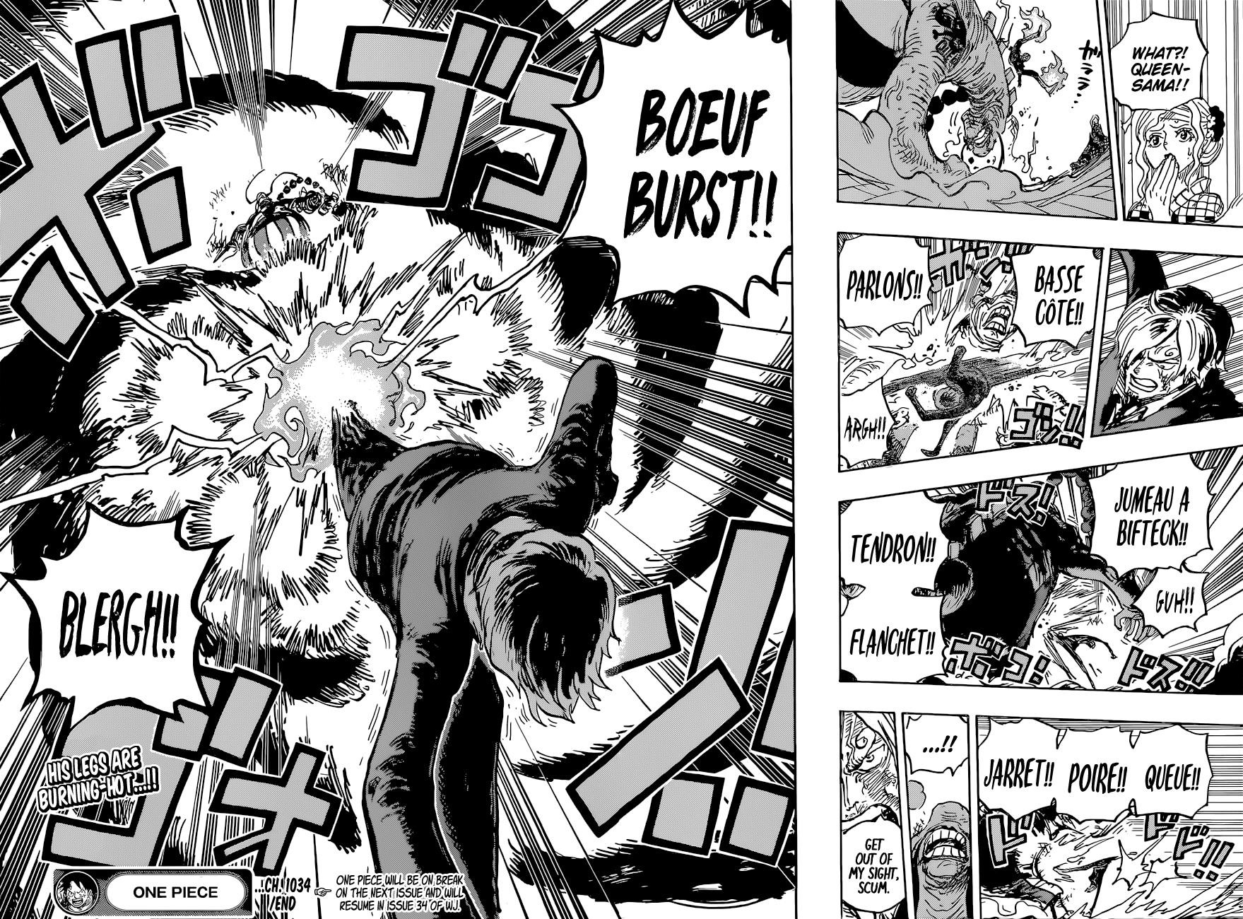 One Piece Chapter 1034 page 13 - Chapter 1034: Sanji vs. Queen