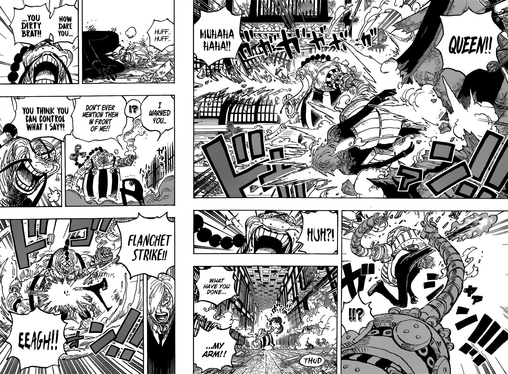 One Piece Chapter 1034 page 8 - Chapter 1034: Sanji vs. Queen