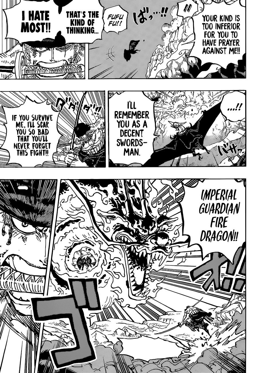One Piece Chapter 1035 page 15 - Chapter 1035: Zoro vs. King