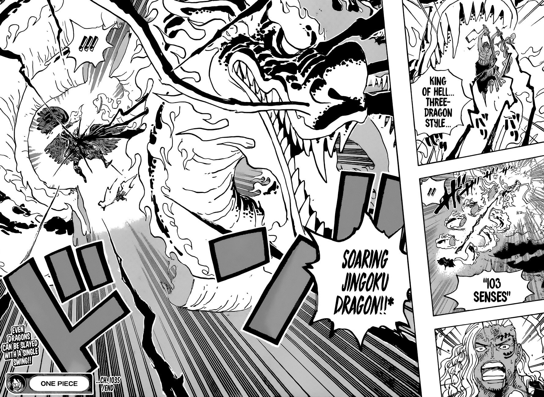 One Piece Chapter 1035 page 16 - Chapter 1035: Zoro vs. King