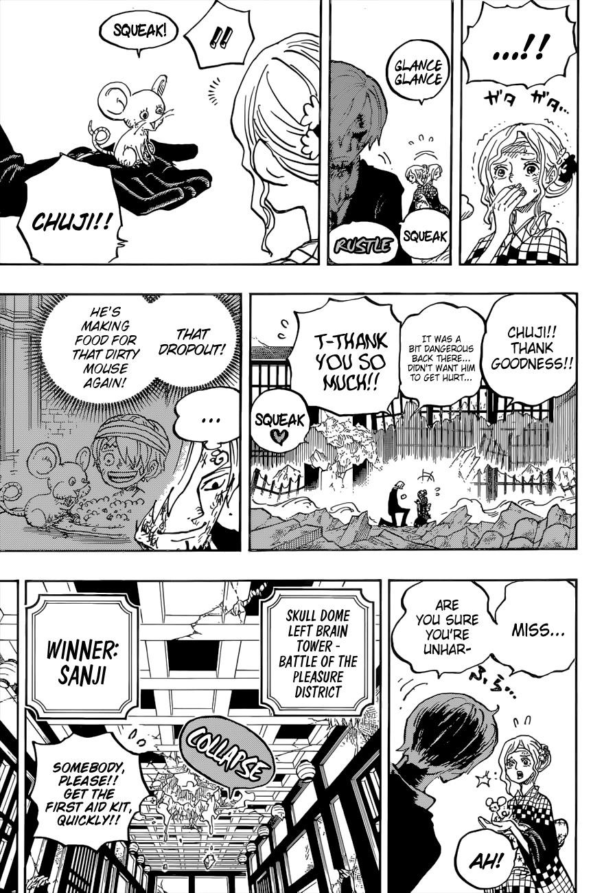 One Piece Chapter 1035 page 3 - Chapter 1035: Zoro vs. King