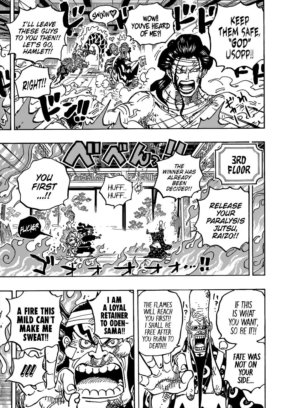 One Piece Chapter 1036 page 11 - Chapter 1036: Bushido is the Way of Death