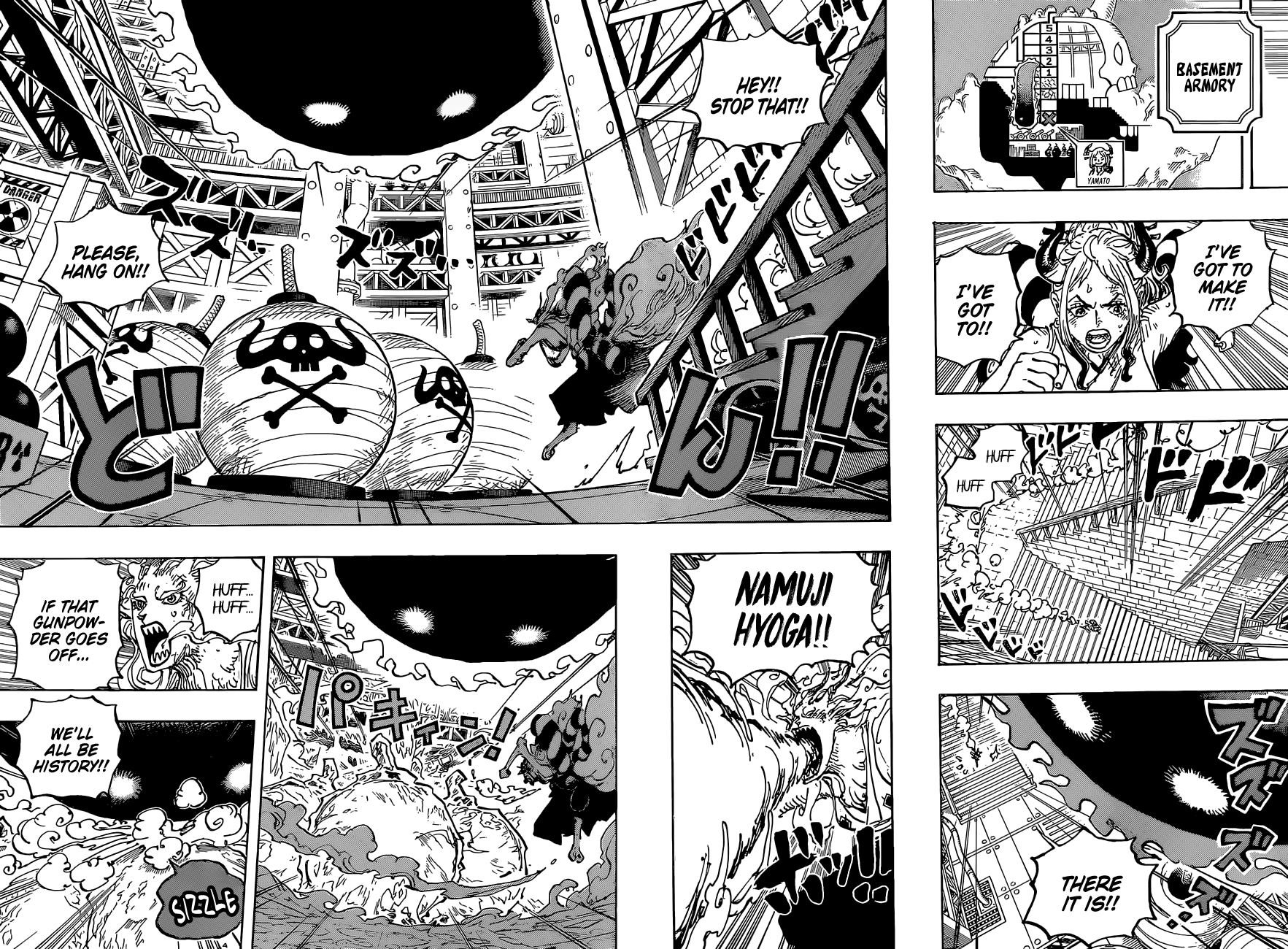 One Piece Chapter 1038 page 8 - Chapter 1038: Kid & Law vs. Big Mom