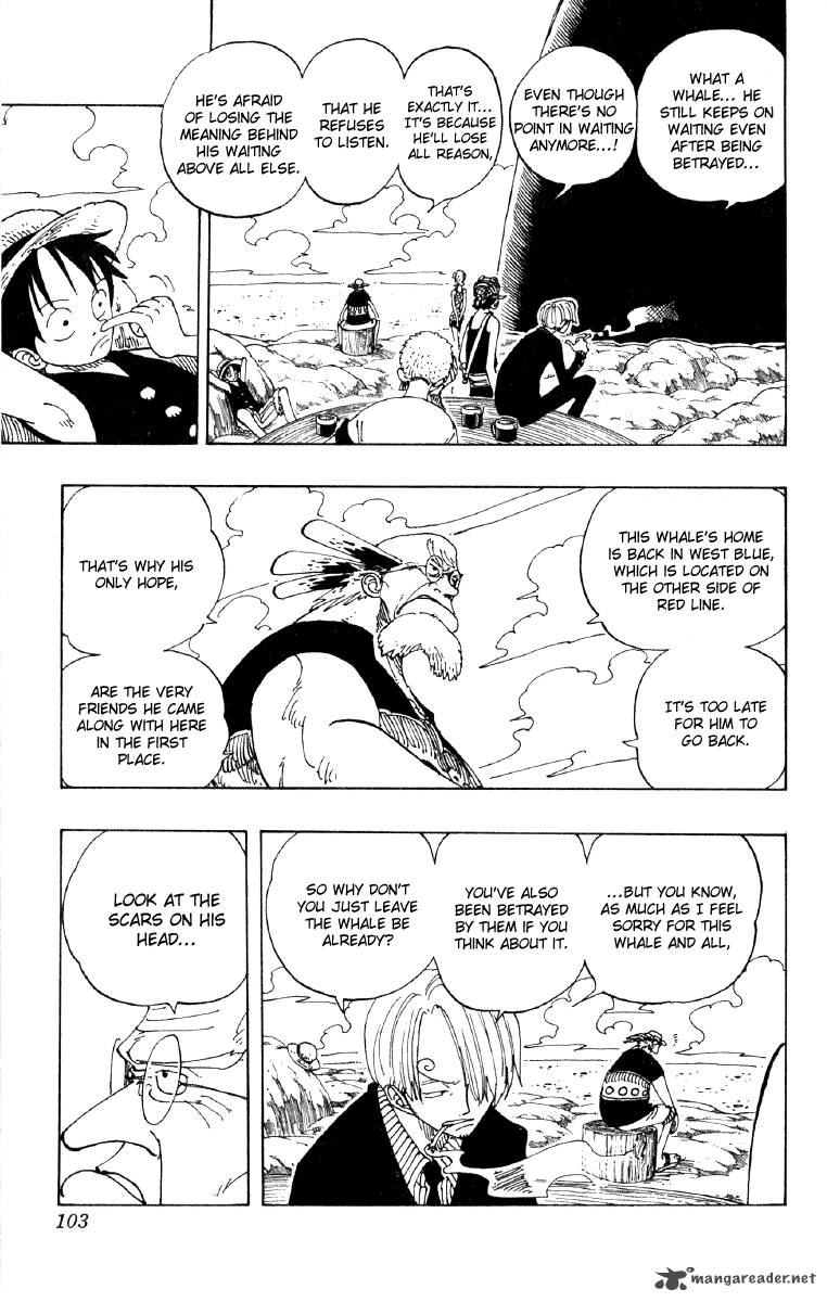 One Piece Chapter 104 page 11 - Chapter 104: Cape Promise