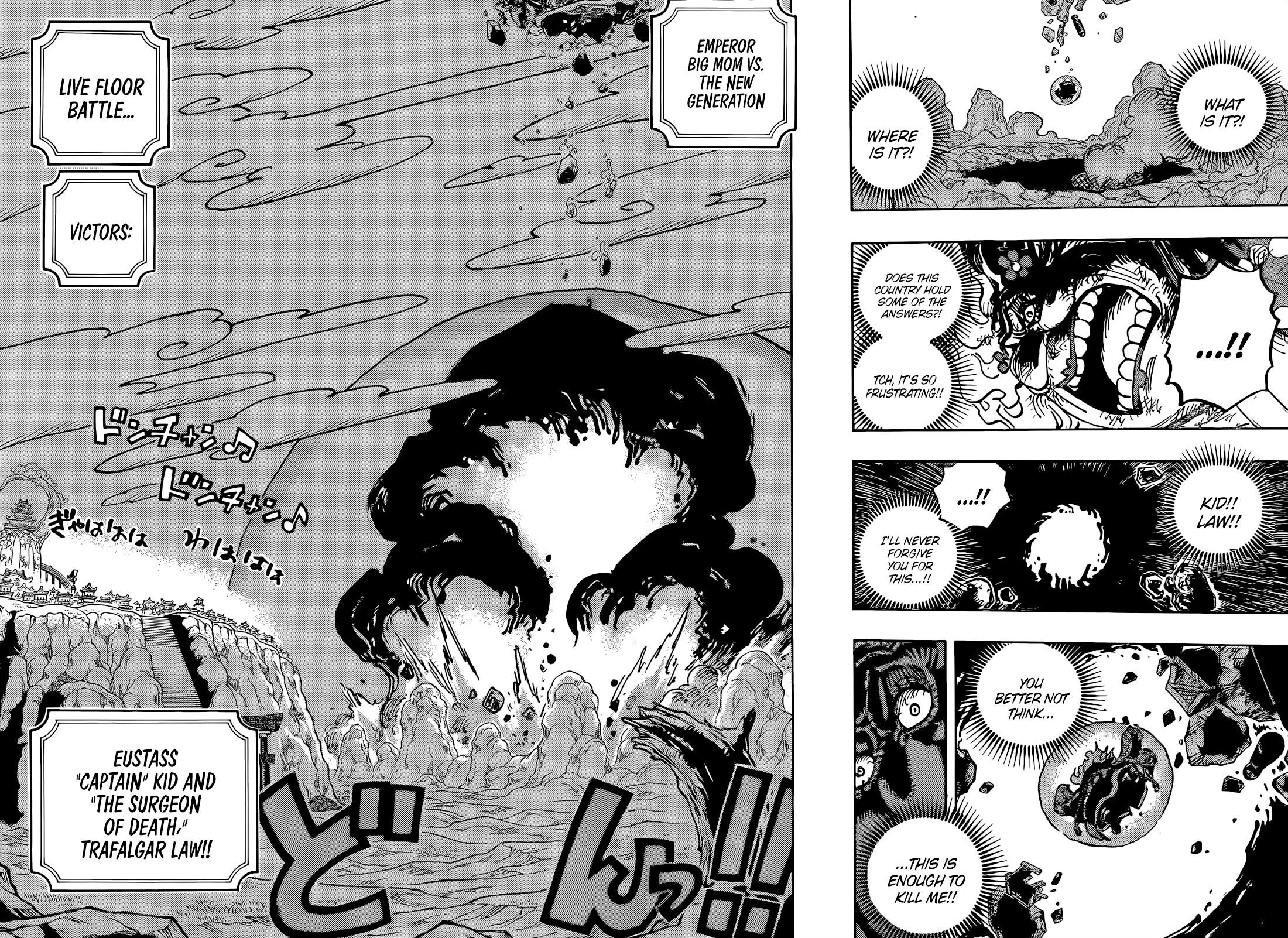 One Piece Chapter 1040 page 10 - Chapter 1040: Wasted Words on Young Ears