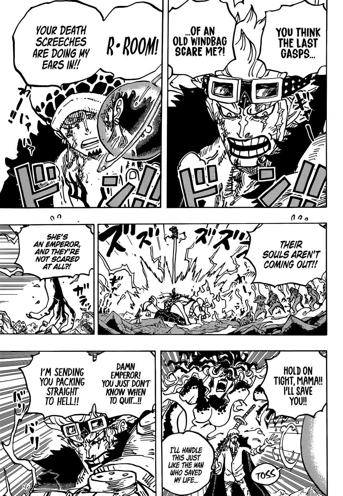 One Piece Chapter 1040 page 5 - Chapter 1040: Wasted Words on Young Ears