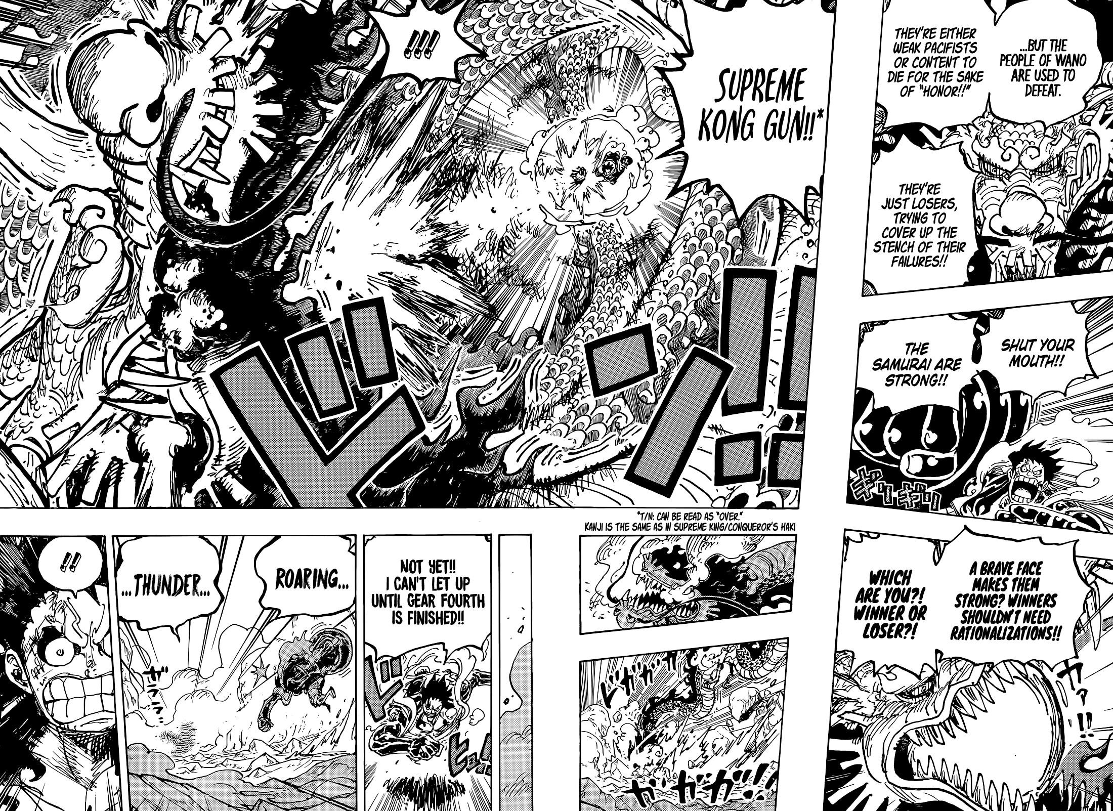 One Piece Chapter 1042 page 11 - Chapter 1042: The Victor Needs No Epithet