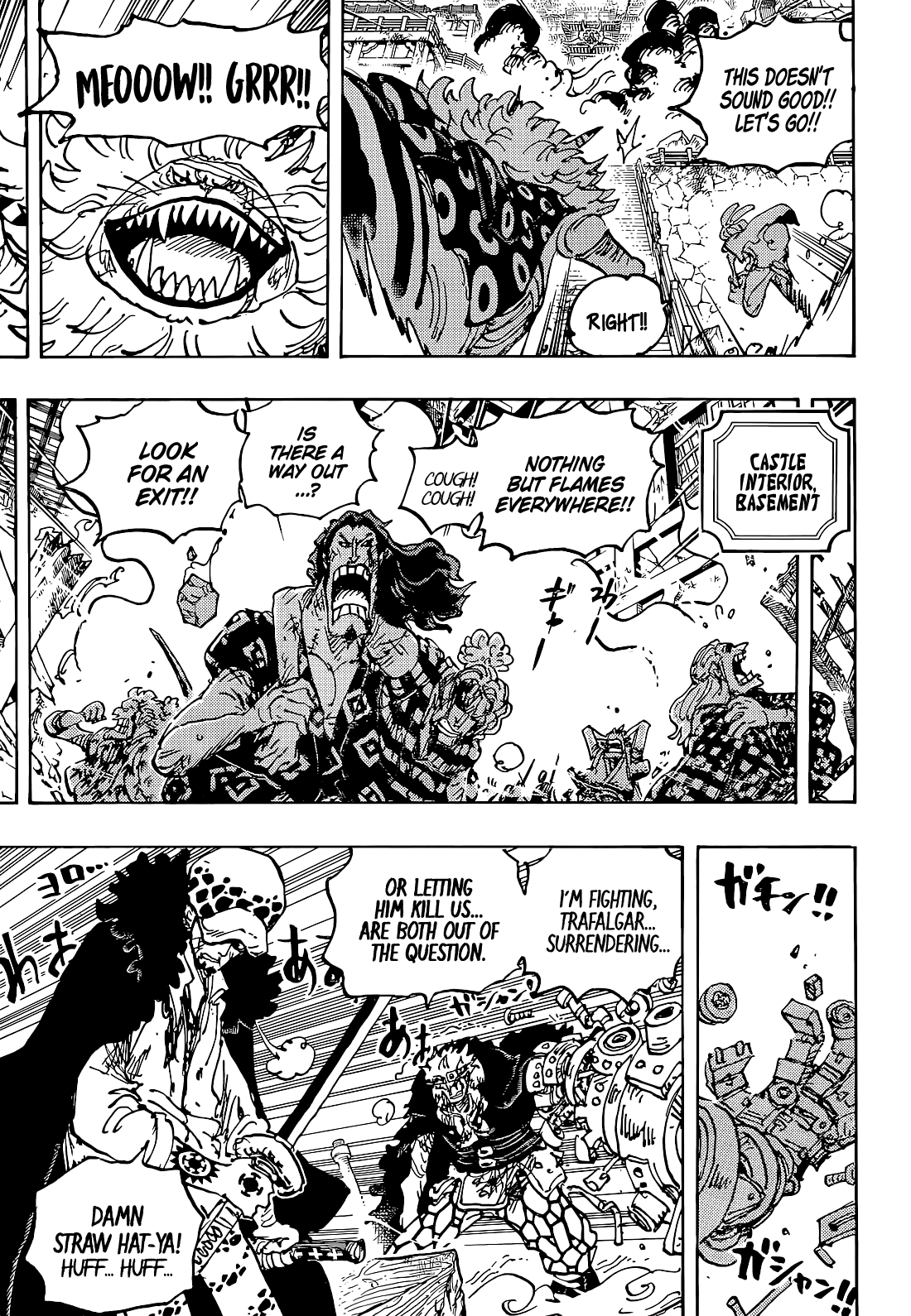One Piece Chapter 1043 page 11 - Chapter 1043: Let's Face Death Together!!!