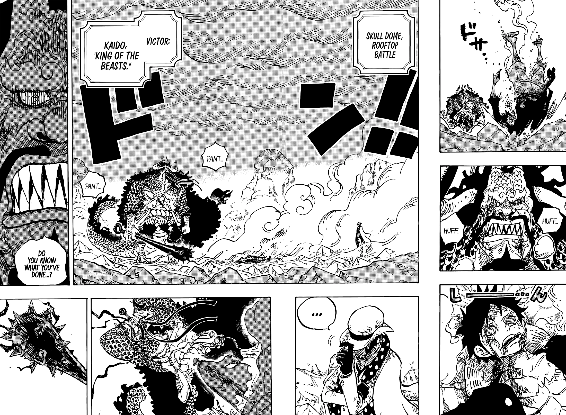 One Piece Chapter 1043 page 4 - Chapter 1043: Let's Face Death Together!!!