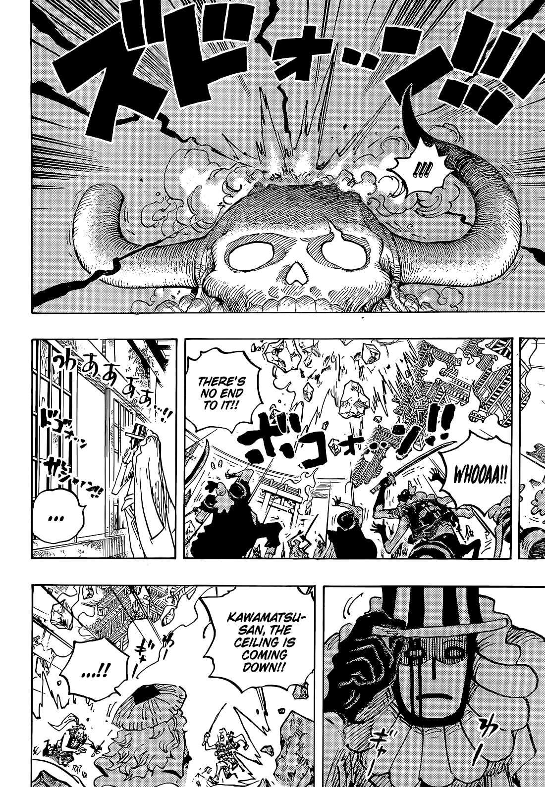 One Piece Chapter 1043 page 5 - Chapter 1043: Let's Face Death Together!!!