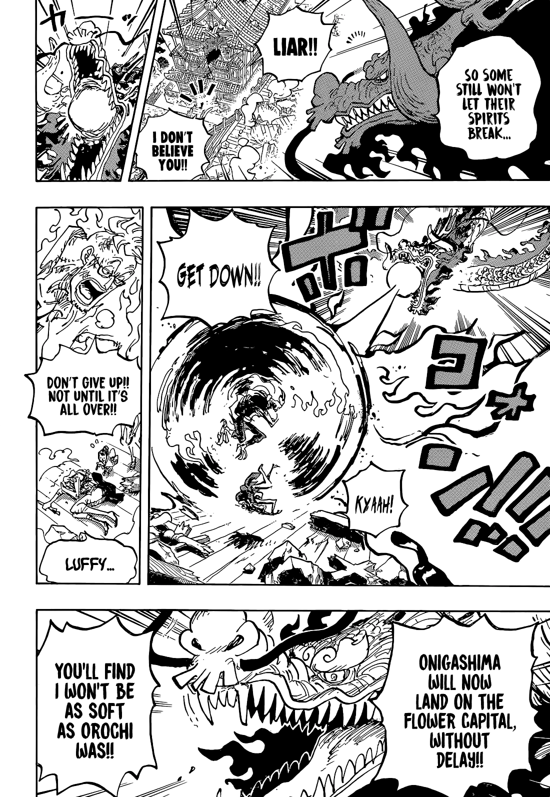 One Piece Chapter 1043 page 8 - Chapter 1043: Let's Face Death Together!!!